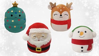 Christmas Themed Plush Pillows - 4 Designs 