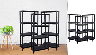 3-4 Tier Storage Rack Shelves 