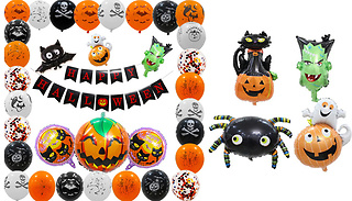 Halloween Balloons Party Decoration Set - 5 Designs