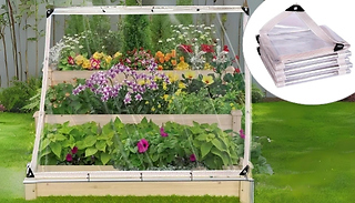 Waterproof Transparent Tarpaulin With Eyelets! - 6 Sizes