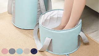 Portable Foot Soaking Bath Bucket - 5 Colours & 2 Sizes