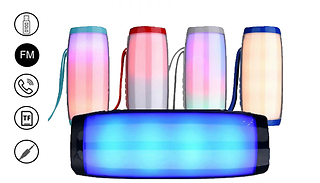 LED Wireless Bluetooth Stereo Bass Speaker - 5 Colours