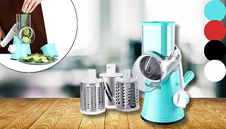 3-in-1 Kitchen Food Grater & Slicer - 4 Colours