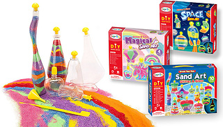Ultimate Glowing Sand Art Kit - 3 Designs
