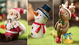 3-Pack of Mini Cute Christmas Ornaments