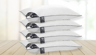 Hungarian Goose Feather & Down Pillows – 1, 2 or 4 Pack