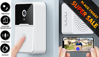 Wireless Night Vision Doorbell with Chime