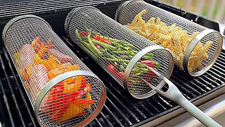 Stainless Steel BBQ Grill Tube - 2 Sizes