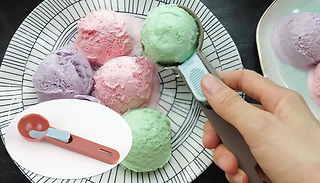 Plastic Ice Cream Scoop With Removal Button