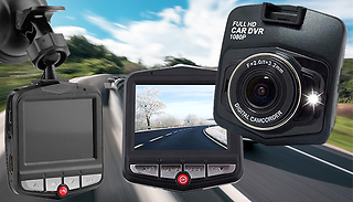 DashView HD Car Dash Camera with Night Vision - Optional 32GB SD Card