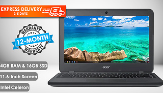 Acer C731 Chromebook 16GB SSD & 4GB RAM