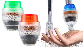 1, 2, or 4 Purafilta Tap Water Purifiers - 4 Colours