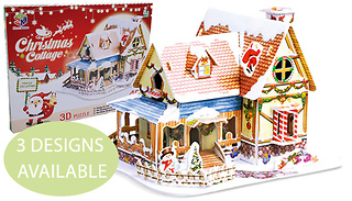 3D Christmas DIY Jigsaw Puzzle - 3 Colours
