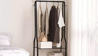 Two-Tier Entrance Coat Rack