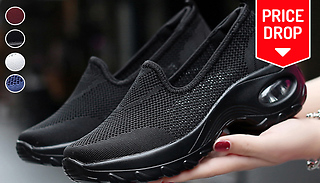 Mesh Air Cushion Trainers - 4 Colours & 6 Sizes