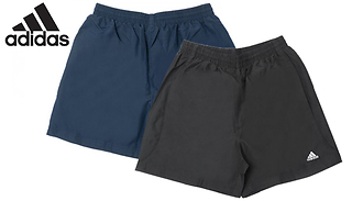 2-Pack of Men's Adidas Navy Blue & Black Shorts - 4 Sizes