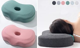 Ergonomic Cervical Side Sleeper Memory Foam Pillow - 6 Colours