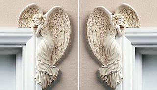 Resting Angel Door Frame Ornament - 2 Styles