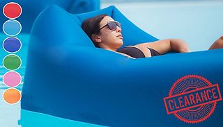 1 or 2 Self-Inflating Loungers - 6 Colours