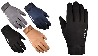 Touch Screen Windproof Winter Gloves - 4 Colours