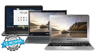 Chromebook Mystery Deal - features Acer, Dell, HP and more!