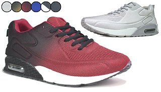 Men's Sport Air Cushioned Trainers - 6 Colours & 8 Sizes