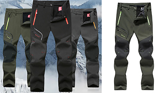 Weatherproof Quick-Dry Breathable Trousers - 3 Colours & 6 Sizes
