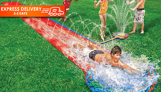 Rexco 16ft Soak 'N Splash Water Slide Sprinkler Pool Toy
