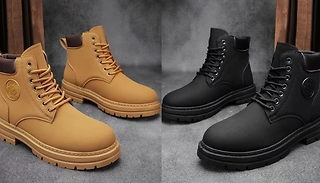 Classic Chunky Ankle Boots - 2 Colours, 9 Sizes