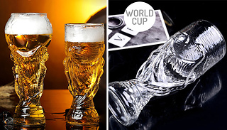 2022 Qatar World Cup Drinking Glass - 3 Sizes