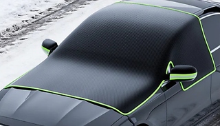 Goodyear Quilted Car Windscreen Cover|Wing Mirror Covers | Snow Ice