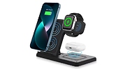 3-In-1 Foldable Wireless Charger - 2 Colours! view 2