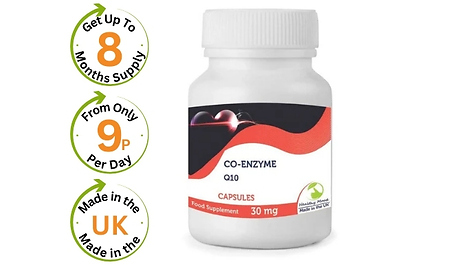 Energy & Heart Health Co-Enzyme Q10 Capsules