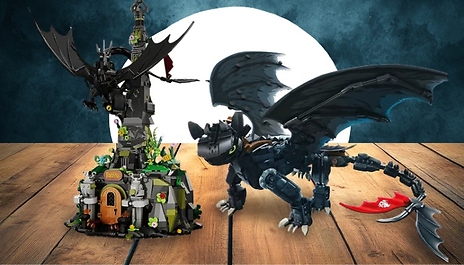 Dragon Taming Building Blocks - 2 Designs!