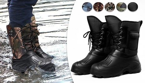 Men's Waterproof Non-Slip Boots - 5 Colours & 4 Sizes