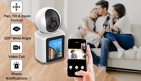 Smart Move Camera Wireless Smart Camera with Rotating Lens