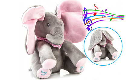 singing elephant toy