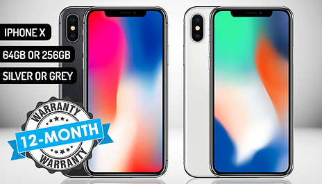 Gogroopie Iphone X 64gb Or 256gb 2 Colours